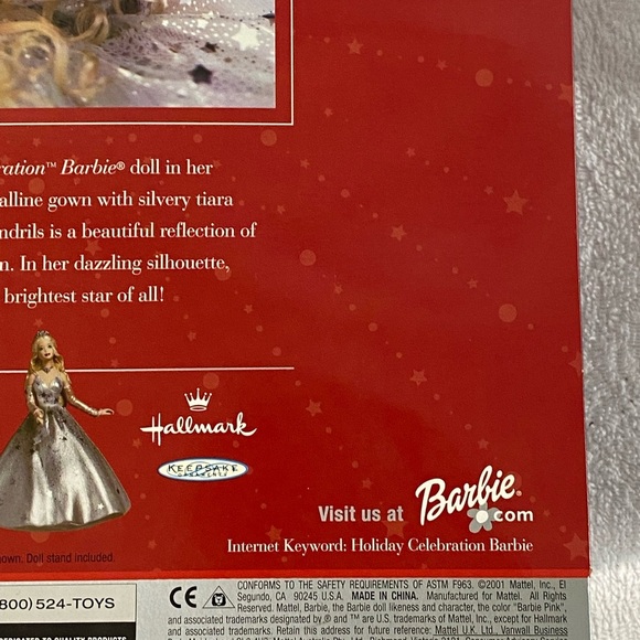 Barbie Holiday Celebration 2001 special edition - Picture 8 of 8